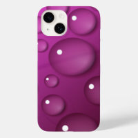 Pink Water Drop Background