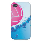 Pink Water Polo Ball iPhone 4 Case