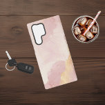 Pink Watercolor Abstract Samsung Galaxy Case<br><div class="desc">Pink Watercolor Abstract Samsung Galaxy S22 Ultra Case</div>