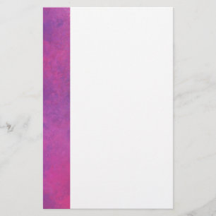 Pink Watercolor Abstract Texture Stationery