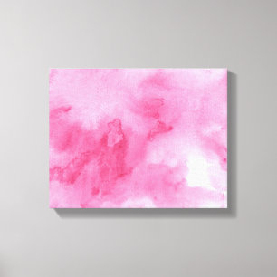 pink watercolor background for your canvas print