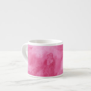 pink watercolor background for your espresso cup