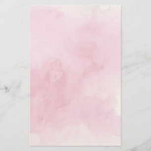 pink watercolor background for your stationery