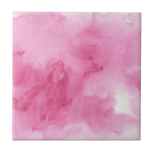pink watercolor background for your tile