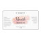 Pink Watercolor Brush Stroke Serum Labels
