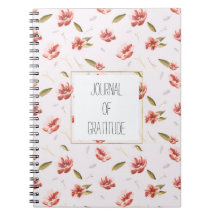 Pink Watercolor Floral Garden