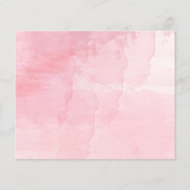 Pink Watercolor Image Flyer (Front)
