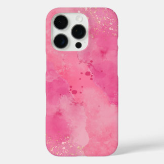 Pink Watercolor Linktree | iPhone 16 Pro Case