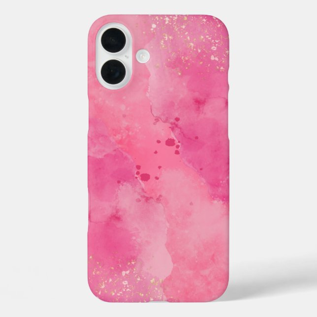 Pink Watercolor Linktree | Case-Mate iPhone Case (Back)