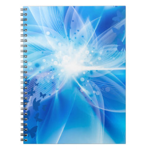 Pink Watercolor Spiral Photo Notebook (80 Pages)