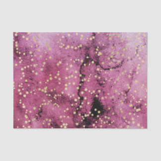 Pink Watercolor star (Design 5 of the Pink Series) Tissue Paper
