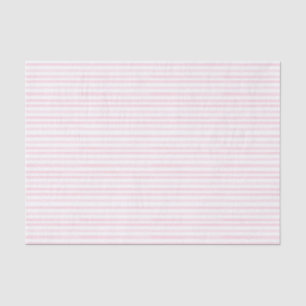Pink Watercolor Stripes Tissue Paper