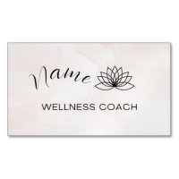 Pink Watercolor Wellness Coach Custom