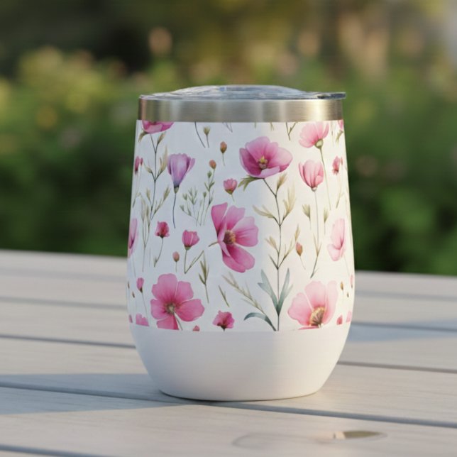 Pink Watercolor Wildflower  (Creator Uploaded)