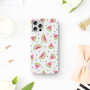 Pink Watermelons, Watermelon Seeds, Summer Pattern Case-Mate iPhone Case