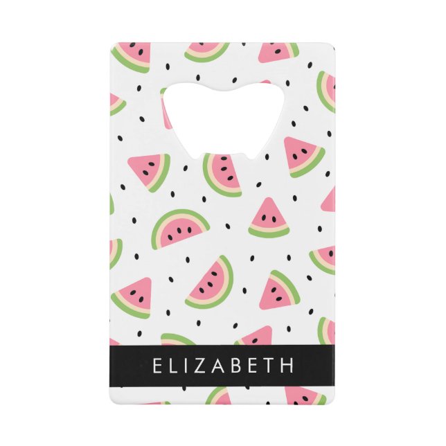 Pink Watermelons, Watermelon Seeds, Your Name (Front)