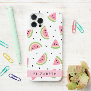 Pink Watermelons, Watermelon Seeds, Your Name iPhone 12 Pro Case