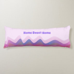 Pink Wave Body Cushion