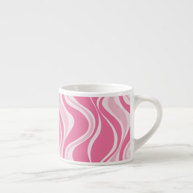 Pink Waves Espresso Cup (Right)