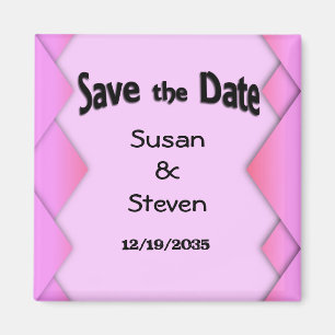 Pink Weave Magnet