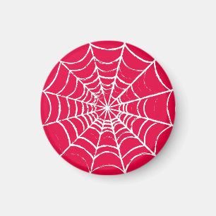 Pink Web Magnet