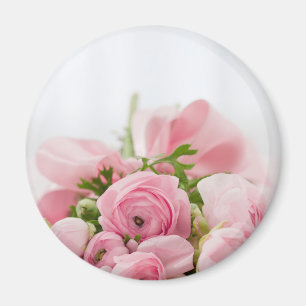 Pink Wedding Roses Magnet