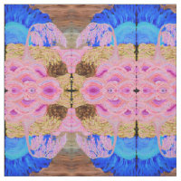 Pink Weeping Willow Tree Blue Sun Brown Waterfall
