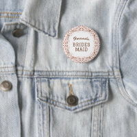 Pink Western Cowgirl Theme Bridesmaid