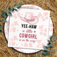 Pink Western Rodeo Cowgirl Baby Shower