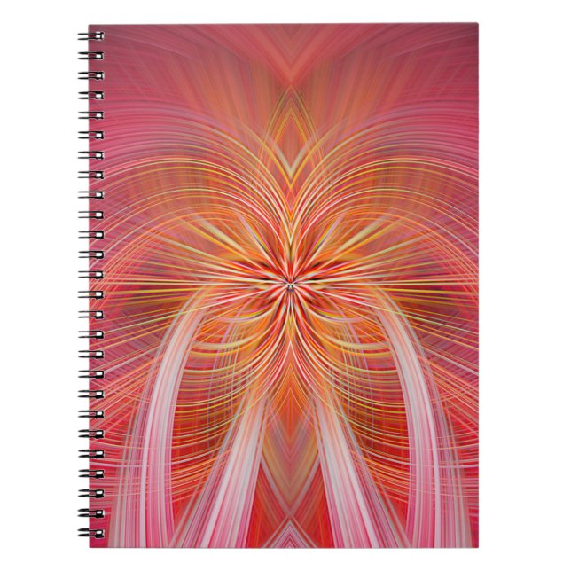 Pink Whispers  Notebook (Front)