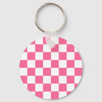 Pink White Chequered Check Pattern