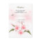 Pink & White Lilies RSVP Minicard