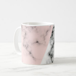 Pink/White Marble Classic Mug