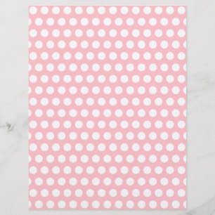 Pink & White Polka Dots