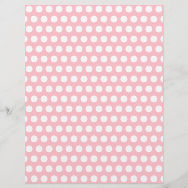Pink & White Polka Dots (Front)