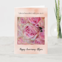 Pink White Roses Beautiful Life