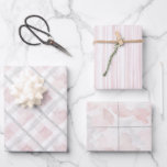 Pink White Silver Glitter Squares Wedding Wrapping Paper Sheet<br><div class="desc">Pink White Silver Glitter Squares bridal shower wedding</div>