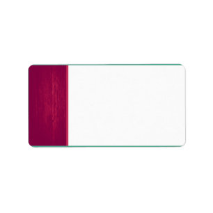 Pink/White Wood Grain Wedding Mailing Label