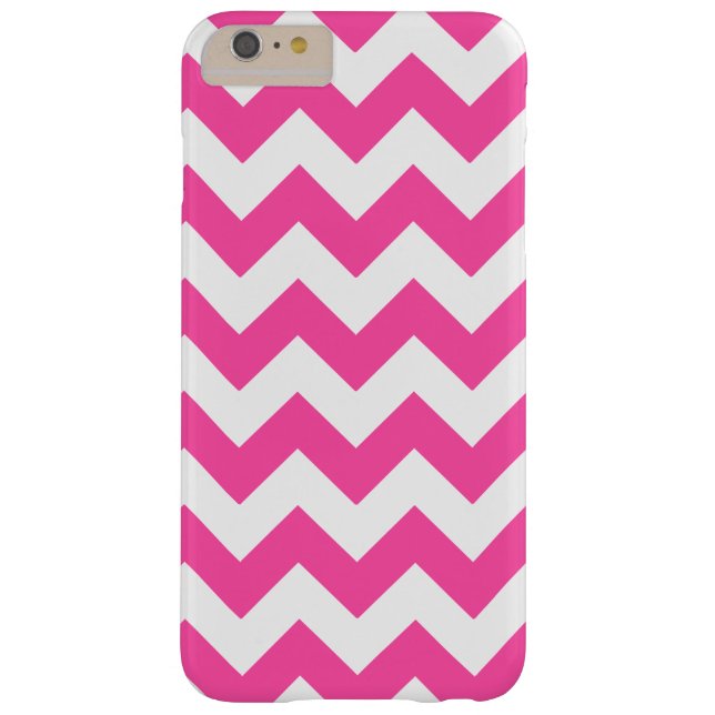 Pink White Zigzag Chevron Pattern Girly Case-Mate iPhone Case (Back)