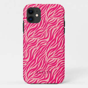 Pink Wild Tiger Stripes Case-Mate iPhone Case