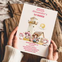 Pink Wild West Cowgirl 1st Birthday Party