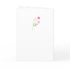 Pink Wildflower Delicate Floral Photo Birthday