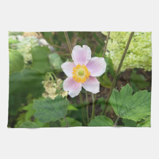Pink Wildflower Kitchen Towel | Botanical Floral T