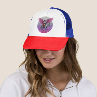Pink Winged Rider Hat 💖🤠