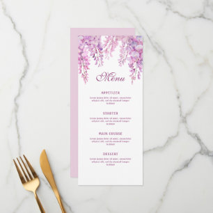 Pink Wisteria Classic Menu