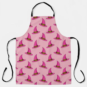 Pink Witch Hat Apron