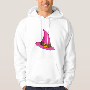 Pink Witch Hat Hoodie