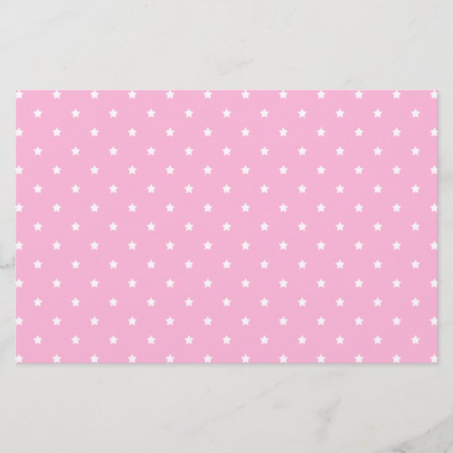 Pink with little white stars. (Front)