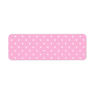 Pink with little white stars. Custom