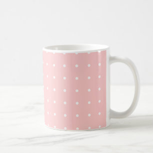 Pink With White Poka Dots Mug